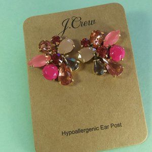 J Crew very pretty bright happy spring colors earrings hypoallergenic ea…